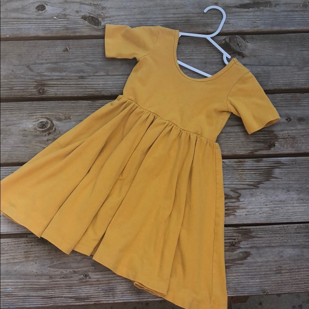 Alice + Ames short sleeve ballet dress